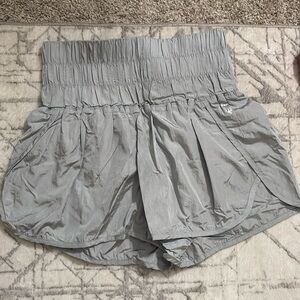 Free People Gray Athletic Shorts